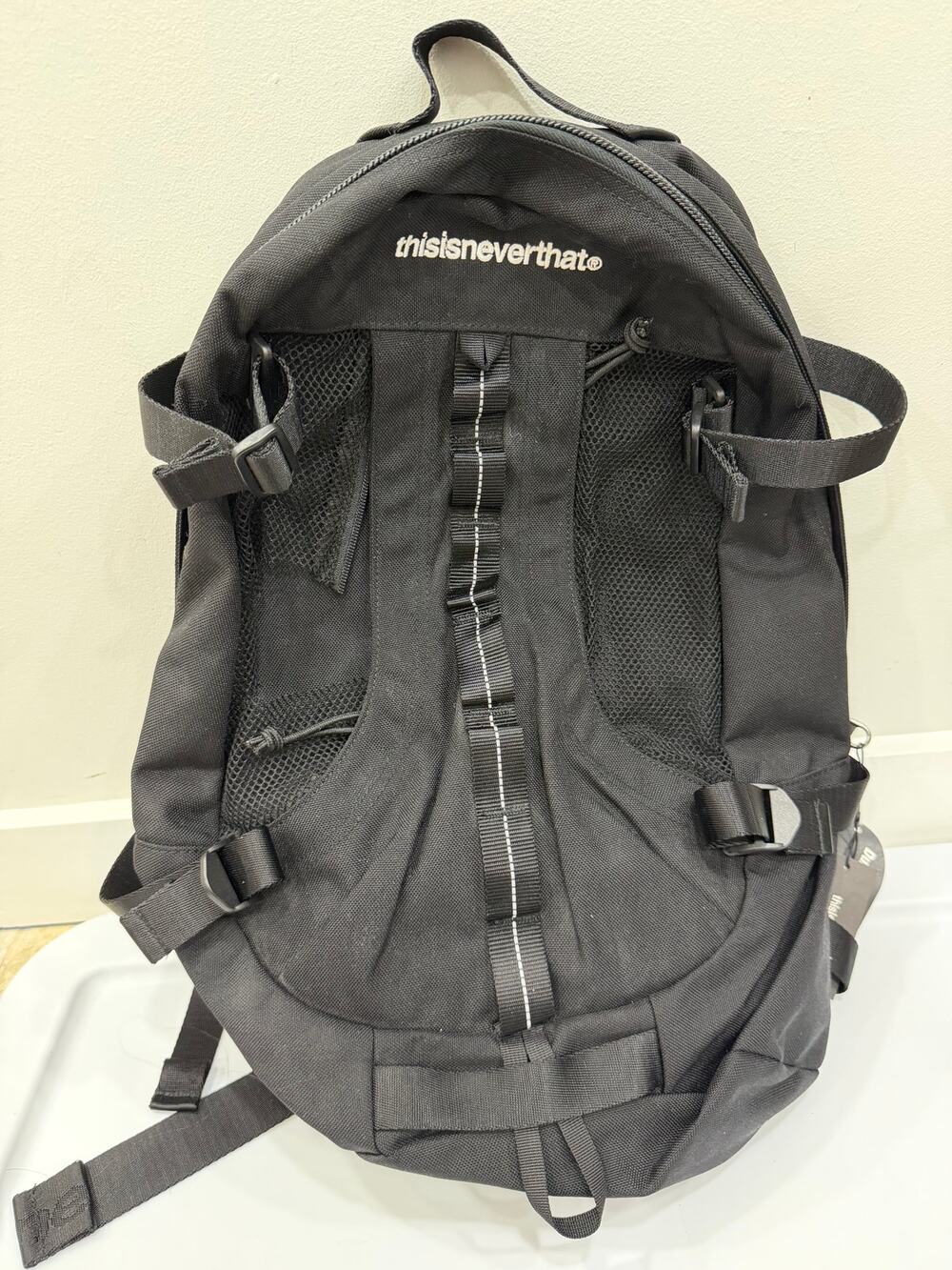 thisisneverthat traveler backpack black